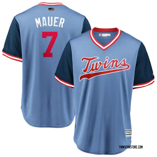 mauer twins jersey