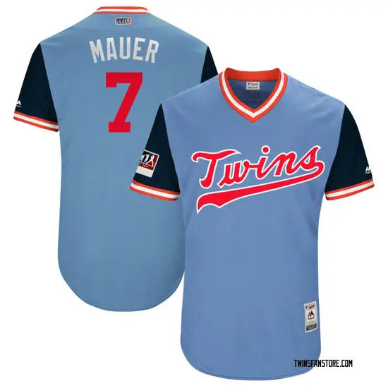 mauer twins jersey